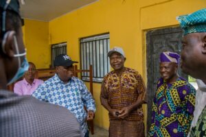 Hunpe Inspects Pota, Ikoga, Iragon Health Centres, Takes Over Newly Built Facility at Thogli