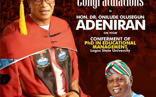Hon. Dr. Onilude Olusegun Adeniran
