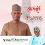 𝐇𝐀𝐏𝐏𝐘 𝐁𝐈𝐑𝐓𝐇𝐃𝐀𝐘 𝐓𝐎 𝐇𝐎𝐍. 𝐎𝐋𝐀𝐓𝐔𝐍𝐃𝐄 𝐎𝐋𝐀𝐃𝐔𝐍𝐉𝐎𝐘𝐄 𝐁𝐀𝐍𝐊𝐎𝐋𝐄