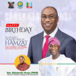 𝟔𝟐 𝐇𝐄𝐀𝐑𝐓𝐘 𝐂𝐇𝐄𝐄𝐑𝐒 𝐓𝐎 𝐎𝐔𝐑 𝐐𝐔𝐈𝐍𝐓𝐄𝐒𝐒𝐄𝐍𝐓𝐈𝐀𝐋 𝐃𝐄𝐏𝐔𝐓𝐘 𝐆𝐎𝐕𝐄𝐑𝐍𝐎𝐑 𝐀𝐍𝐃 𝐀𝐏𝐂 𝐆𝐔𝐁𝐄𝐑𝐍𝐀𝐓𝐎𝐑𝐈𝐀𝐋 𝐂𝐀𝐍𝐃𝐈𝐃𝐀𝐓𝐄, 𝐃𝐑. 𝐊𝐀𝐃𝐈𝐑𝐈 𝐎𝐁𝐀𝐅𝐄𝐌𝐈 𝐇𝐀𝐌𝐙𝐀𝐓