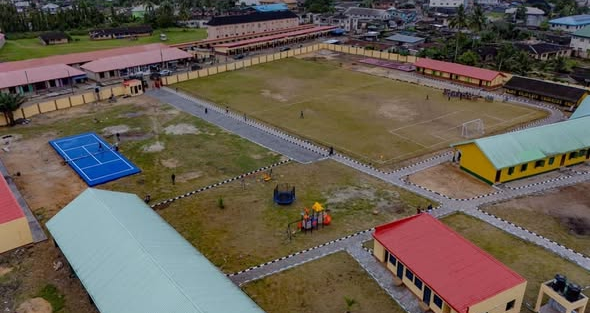 The Honourable Commissioner for Basic and Secondary Education has commissioned facilities